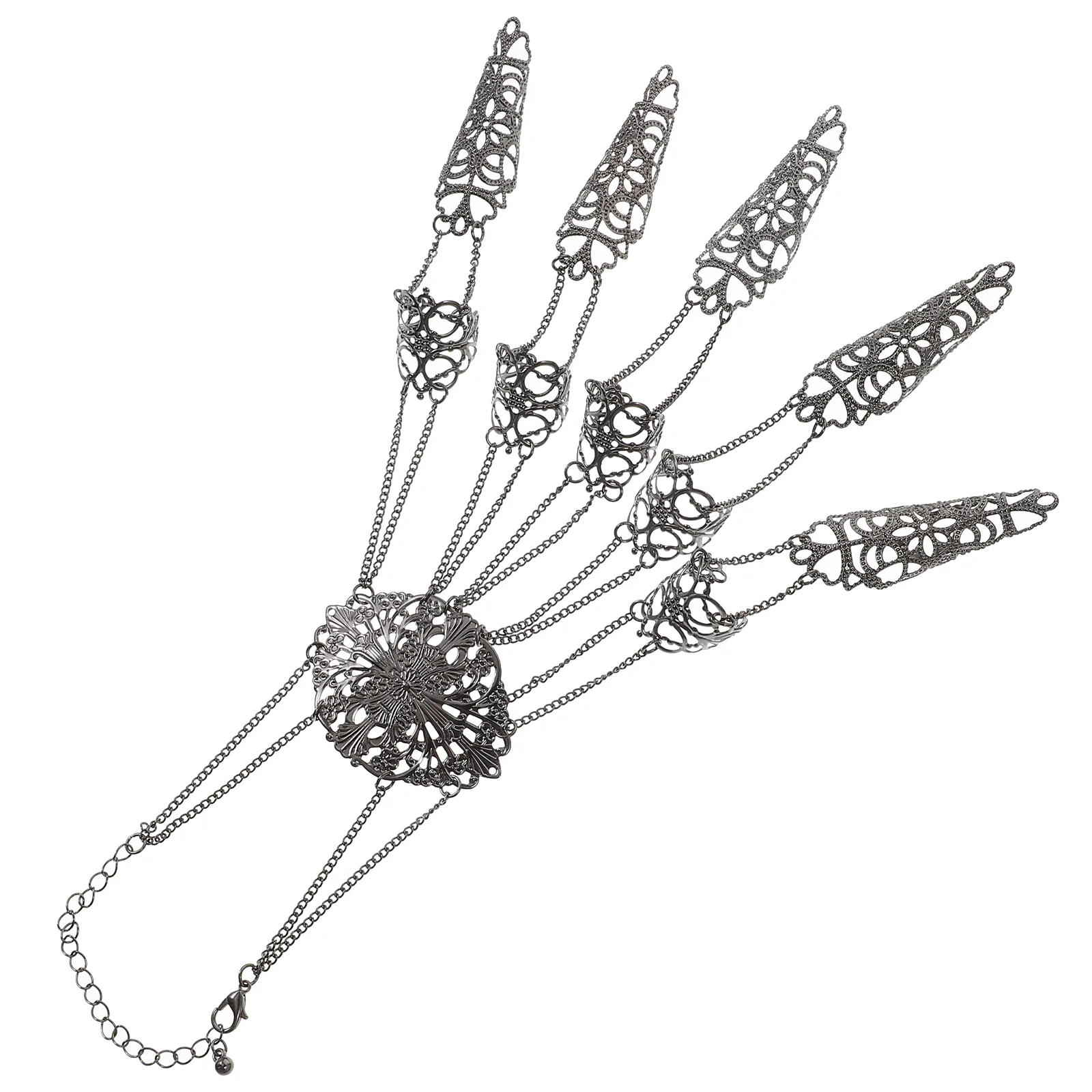 

Bracelet Finger Nails Hand Chain Egyptian Chains Jewelry Women Fingernail Claw Gypsy Bracelets
