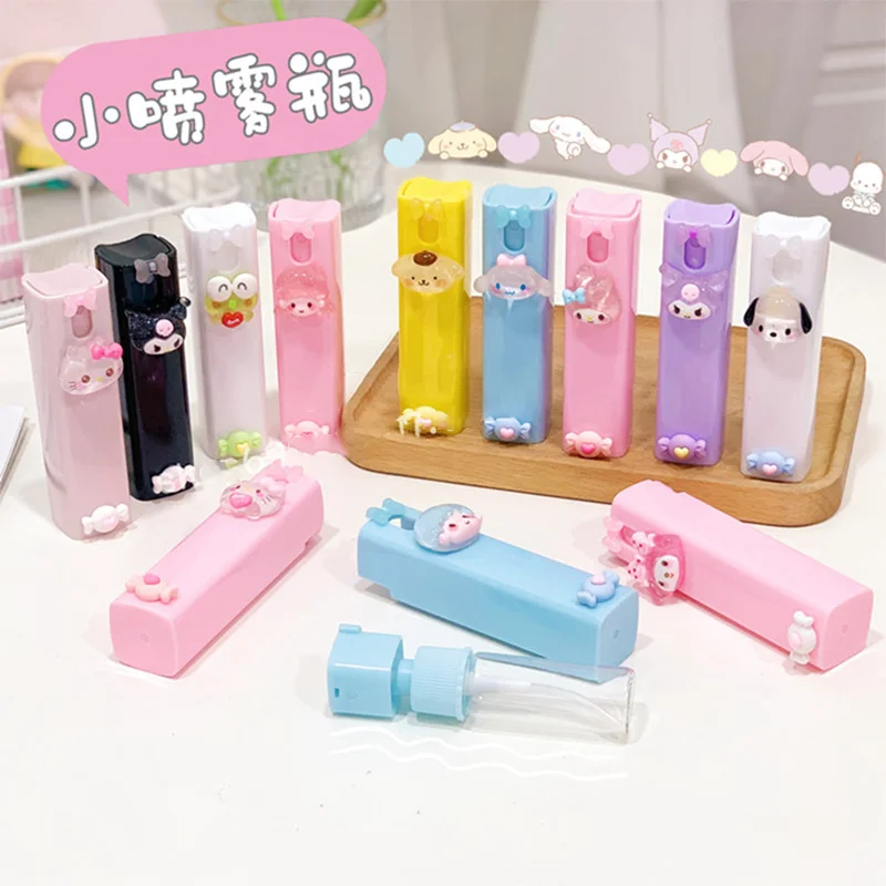 10Ml Cartoon Spray Bottle Kawaii Anime Sanrioed Mymelody Cinnamoroll Kuromi Portable Perfume Sub-Bottling Lotion Empty Bottle
10Ml Cartoon Spray Bottle Kawaii Anime Sanrioed Mymelody Cinnamoroll Kuromi Portable Perfume Sub-Bottling Lotion Empty Bottle