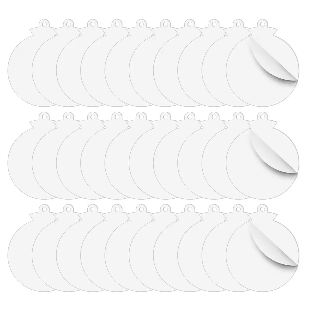 10PCS Acrylic Blank DIY Clear Ornament Tags 3inch Christmas Tree Hanging Pendant Decorations Keychain Arts Crafts Pendants
10PCS Acrylic Blank DIY Clear Ornament Tags 3inch Christmas Tree Hanging Pendant Decorations Keychain Arts Crafts Pendants