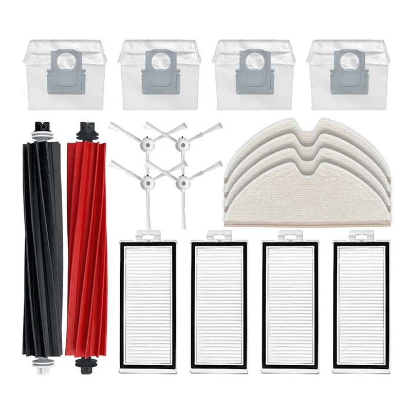 For Roborock Q8 Max,Q8 Max+,Q5 Pro,Q5 Pro+Replacement Parts Main Brush Hepa Filter Mop Cloth Dust Bag
For Roborock Q8 Max,Q8 Max+,Q5 Pro,Q5 Pro+Replacement Parts Main Brush Hepa Filter Mop Cloth Dust Bag