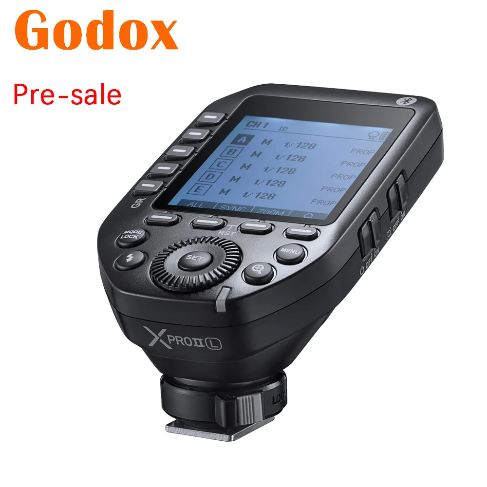Godox XPROII-L 1/8000S 2.4G Wireless X System TTL HSS LCD Screen Trigger Transmitter For Leica Camera
Godox XPROII-L 1/8000S 2.4G Wireless X System TTL HSS LCD Screen Trigger Transmitter For Leica Camera
