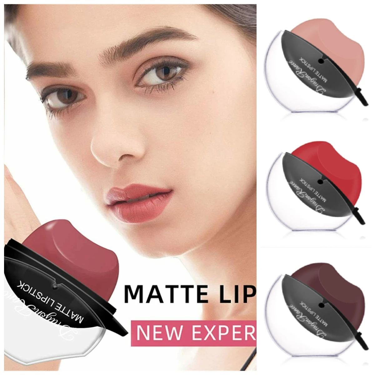 12 Colors Velvet Matte Lipsticks Lazy Lipstick Girls Matte Makeup Waterproof Long Lasting Non-Stick Cup Lip Gloss Cosmetic
12 Colors Velvet Matte Lipsticks Lazy Lipstick Girls Matte Makeup Waterproof Long Lasting Non-Stick Cup Lip Gloss Cosmetic