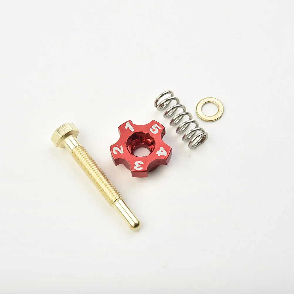 Air Fuel Mixture Idle Speed Adjuster Screw Motorcycle Carburetor Set Surface Anodizing Treatment Brand New High Quality Material
Air Fuel Mixture Idle Speed Adjuster Screw Motorcycle Carburetor Set Surface Anodizing Treatment Brand New High Quality Material