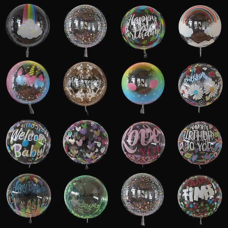 2pcs 22inch Transparent Bobo Bubble Ballons Christmas Wedding Birthday Theme Party Decoration Clear Helium Balloons Air Globos 
2pcs 22inch Transparent Bobo Bubble Ballons Christmas Wedding Birthday Theme Party Decoration Clear Helium Balloons Air Globos
