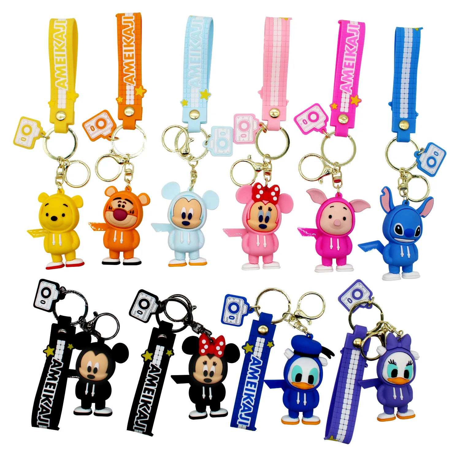 New Disney Mickey Mouse Donald Duck Keychains Doll Hand Decoration Children Toys anime figure Model Kid Toy Children Gift
New Disney Mickey Mouse Donald Duck Keychains Doll Hand Decoration Children Toys anime figure Model Kid Toy Children Gift