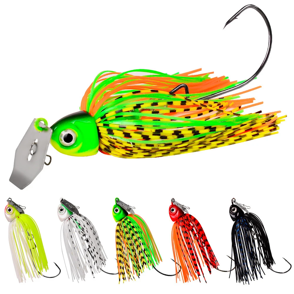 12g/15g/20g/25g Chatter Bait Spinner Bait Weedless Fishing Lure Buzzbait Wobbler Chatterbait For Bass Pike Walleye Fish Bait
12g/15g/20g/25g Chatter Bait Spinner Bait Weedless Fishing Lure Buzzbait Wobbler Chatterbait For Bass Pike Walleye Fish Bait