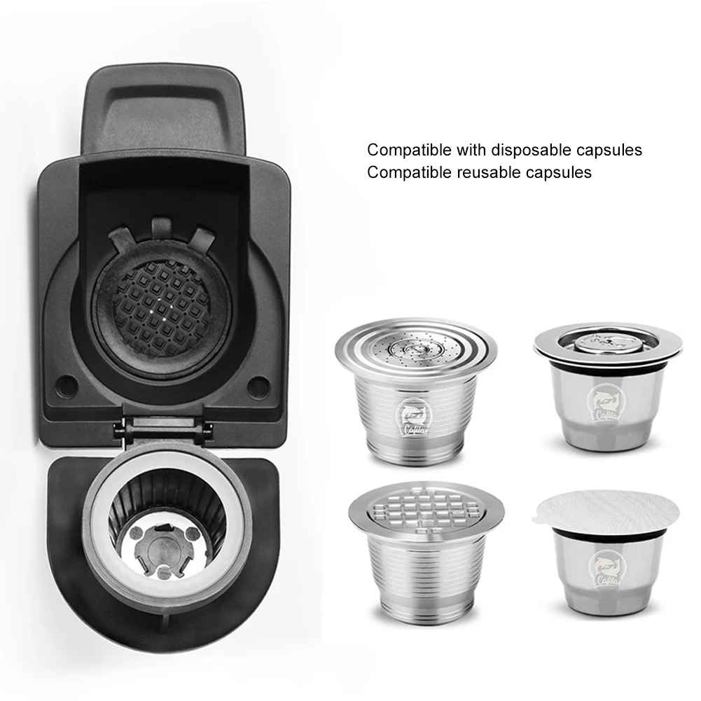 New Capsule Adapter Nespresso Original Capsules Convert To A Holder Compatible With Dolce Gusto Crema Maker Coffee Accessory
New Capsule Adapter Nespresso Original Capsules Convert To A Holder Compatible With Dolce Gusto Crema Maker Coffee Accessory