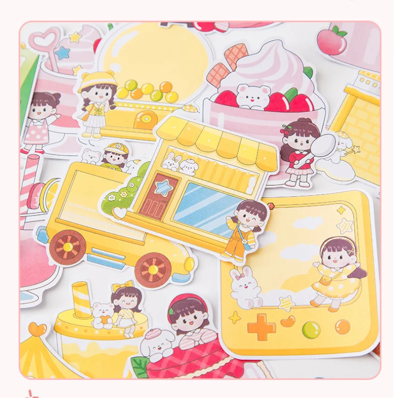 100pcs Cute Kawaii Girl Ins Style Writable Creative Note Sticker DIY Message Decoration Notebook Refrigerator Sticker Toy Gift
100pcs Cute Kawaii Girl Ins Style Writable Creative Note Sticker DIY Message Decoration Notebook Refrigerator Sticker Toy Gift
