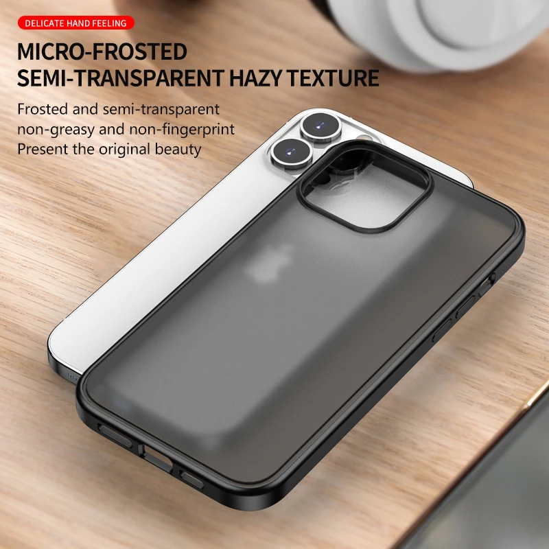Suitable for iPhone 14promax Frosted Acrylic Phone Case Apple 13 Anti-Drop Anti-Fingerprint Anti-Collision Protective Case 7plus 
Suitable for iPhone 14promax Frosted Acrylic Phone Case Apple 13 Anti-Drop Anti-Fingerprint Anti-Collision Protective Case 7plus