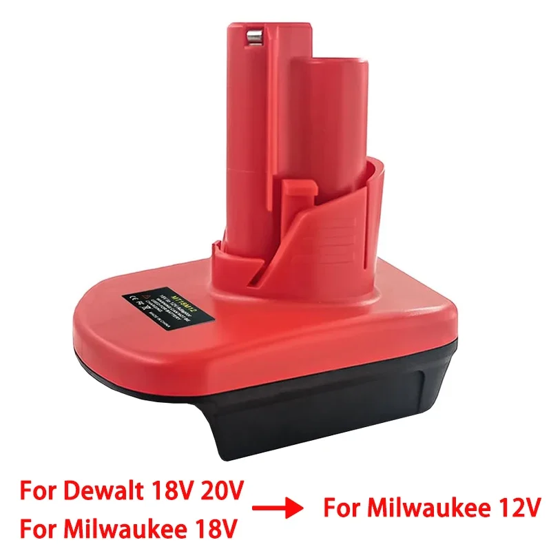 Адаптер для аккумулятора Milwaukee, 12 В, 18 в
Адаптер для аккумулятора Milwaukee, 12 В, 18 в