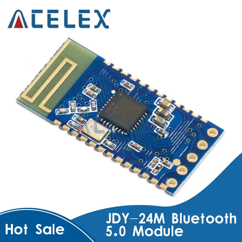 JDY-24M Bluetooth 5 0 BLE Модуль Сетевая Сеть ZIGBEE Прозрачная передача Master Slave через JDY-24 Module |