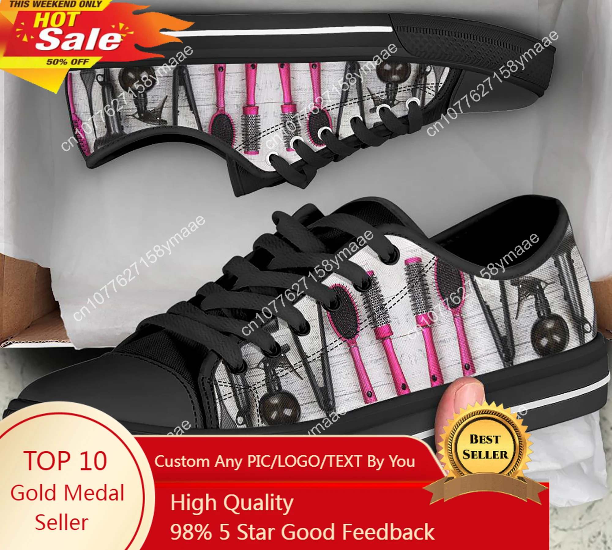 Hair Stylist Woman Man Lightweight Fashion Sneakers Casual Board Shoes High Quality Low Help Canvas Shoes Classic Board Shoes
Hair Stylist Woman Man Lightweight Fashion Sneakers Casual Board Shoes High Quality Low Help Canvas Shoes Classic Board Shoes