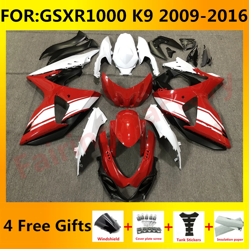 Motorcycle Fairing kit fit for GSXR1000 GSXR 1000 GSX-R1000 2009 2010 2011 2012 2013 2014 2015 2016 K9 Fairings set red white
Motorcycle Fairing kit fit for GSXR1000 GSXR 1000 GSX-R1000 2009 2010 2011 2012 2013 2014 2015 2016 K9 Fairings set red white