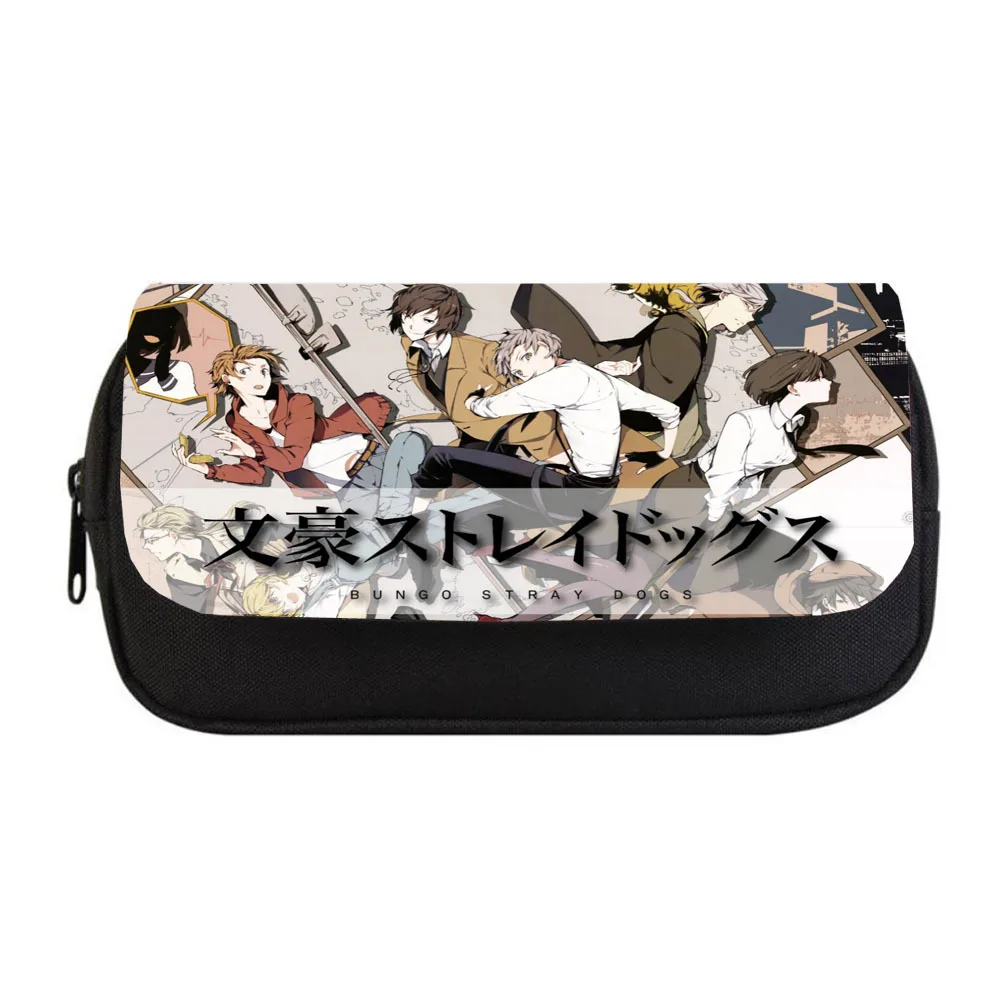 Anime Bungo Stray Dogs Canvas Pencil Case Stationery Bags Teenager Leisure Pencil Box Women Zipper Makeup Bag
Anime Bungo Stray Dogs Canvas Pencil Case Stationery Bags Teenager Leisure Pencil Box Women Zipper Makeup Bag