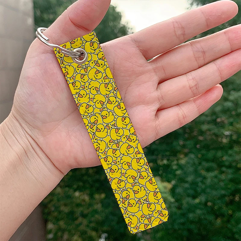 Fashion Yellow Classic Rubber Duck Keychains Strap Keyring Hanging Holder Bag Car Wallet Trinket Keychain Hanging Bag gifts
Fashion Yellow Classic Rubber Duck Keychains Strap Keyring Hanging Holder Bag Car Wallet Trinket Keychain Hanging Bag gifts