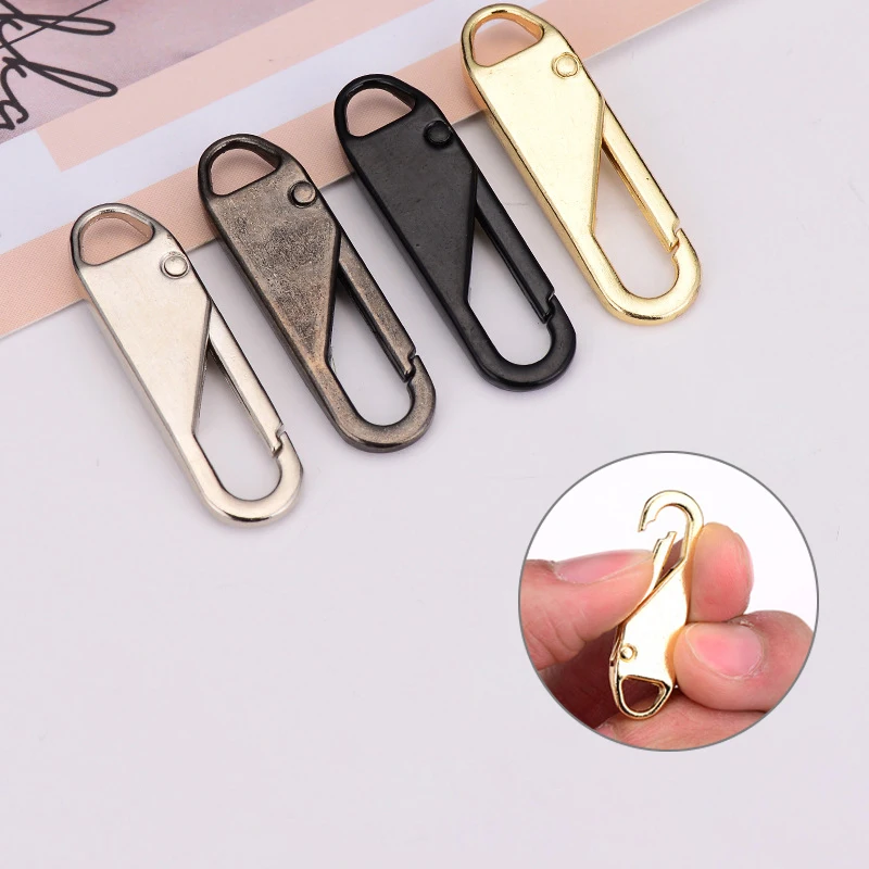 5Pcs Removable Zipper Slider Puller Instant Zipper Repair Kit Replacement For Broken Buckle Travel Bag Suitcase Zipper Head
5Pcs Removable Zipper Slider Puller Instant Zipper Repair Kit Replacement For Broken Buckle Travel Bag Suitcase Zipper Head