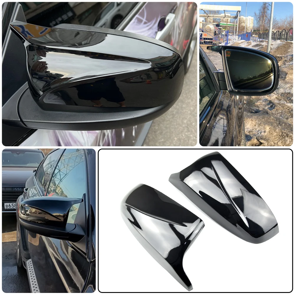 

Suitable for BMW X5 E70 X6 E71 rearview mirror 08-13 horn type rearview mirror shell replaceable reversing mirror cover