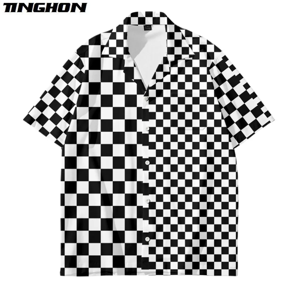 Summer Harajuku Short Sleeve Shirts Funny Checkerboard 3D Printed Hawaiian Shirt Mens Harajuku Casual Shirt Drop Ship
Summer Harajuku Short Sleeve Shirts Funny Checkerboard 3D Printed Hawaiian Shirt Mens Harajuku Casual Shirt Drop Ship