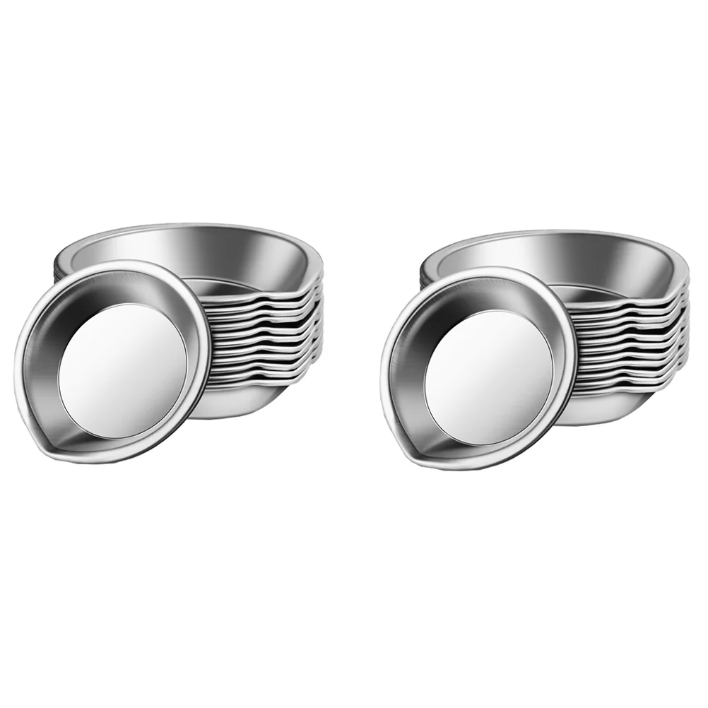 24 Pcs Bowl Set Easy Pour Palette Child Makeup Sauce Dish Stainless Steel Pigment Tray
24 Pcs Bowl Set Easy Pour Palette Child Makeup Sauce Dish Stainless Steel Pigment Tray