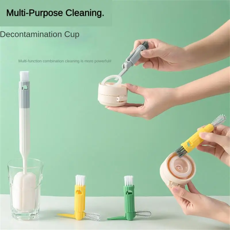 Multi-functional Cup Brush Four-in-one Thermos Cup Cover Brush Gap Cleaning Brush Baby Plastic Nipple Suction Tube Brush
Multi-functional Cup Brush Four-in-one Thermos Cup Cover Brush Gap Cleaning Brush Baby Plastic Nipple Suction Tube Brush
