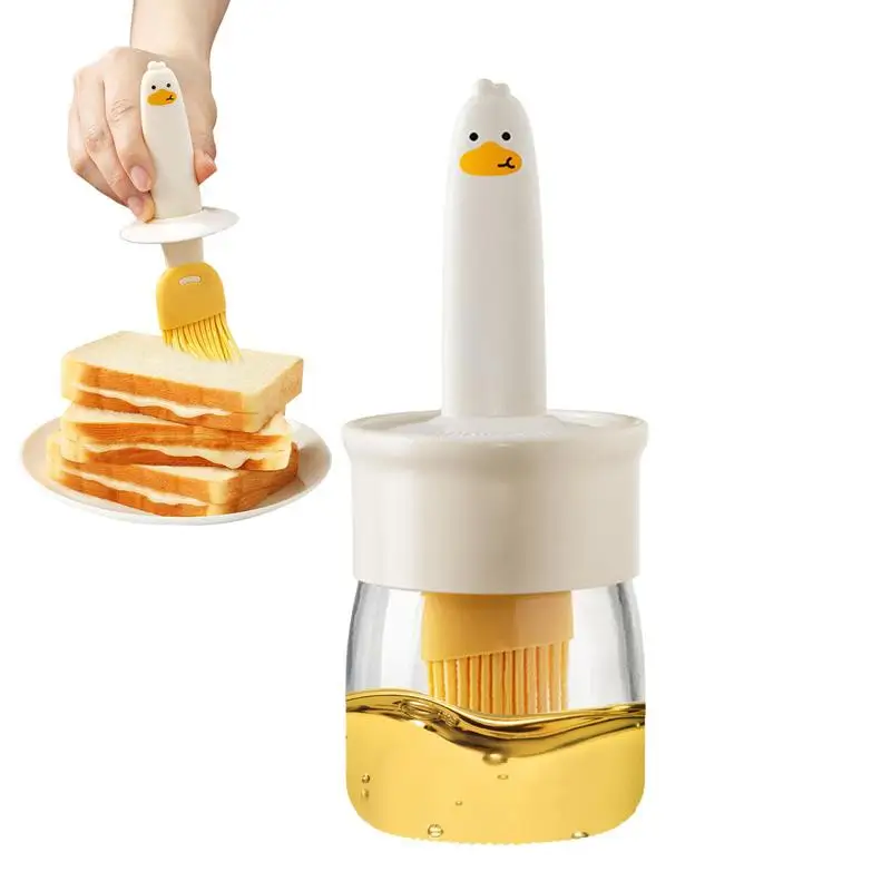 Oil Dispenser With Brush Olive Oil Bottle With Brushes Oil Dispenser Bottle High-Temperature Resistance Dip Design Elding Saving
Oil Dispenser With Brush Olive Oil Bottle With Brushes Oil Dispenser Bottle High-Temperature Resistance Dip Design Elding Saving