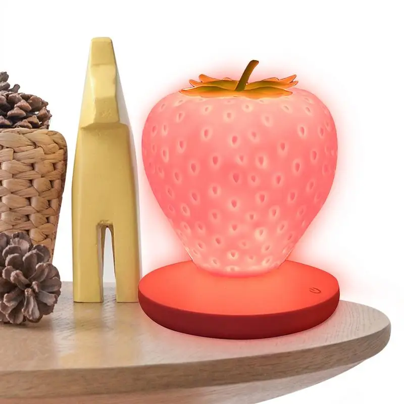 Children's Night Light Cute Strawberry Light KidsBedside Beautiful Lamp USB Rechargeable 3 Modes Touch Switch Gift For Birthday
Children's Night Light Cute Strawberry Light KidsBedside Beautiful Lamp USB Rechargeable 3 Modes Touch Switch Gift For Birthday