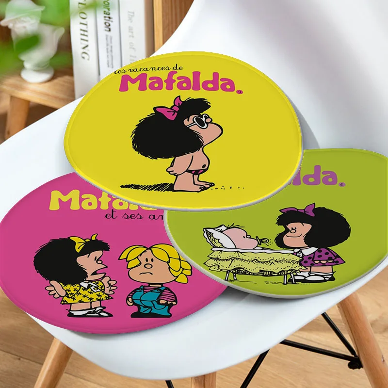 Cartoon Mafalda Round Seat Cushion Office Dining Stool Pad Sponge Sofa Mat Non-Slip Cushion Pads
Cartoon Mafalda Round Seat Cushion Office Dining Stool Pad Sponge Sofa Mat Non-Slip Cushion Pads