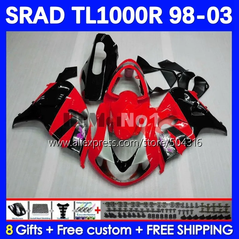 Корпус для SRAD TL1000 TL 1000 R 1000R 98 03 25No.136 TL1000R 98 99 00 01 02 03 1998 1999 2000 2001 2002 2003 обтекатель красный черный
Корпус для SRAD TL1000 TL 1000 R 1000R 98 03 25No.136 TL1000R 98 99 00 01 02 03 1998 1999 2000 2001 2002 2003 обтекатель красный черный