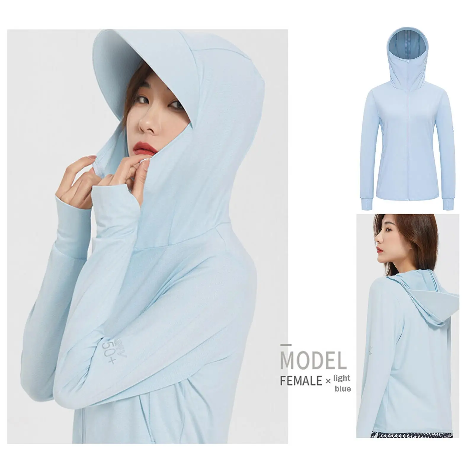 Unisex Long Sleeve Hoody Summer Sun UV Protection Quick Dry Jacket Clothing Hooded Jacket Thin Beach Sweatshirt
Unisex Long Sleeve Hoody Summer Sun UV Protection Quick Dry Jacket Clothing Hooded Jacket Thin Beach Sweatshirt