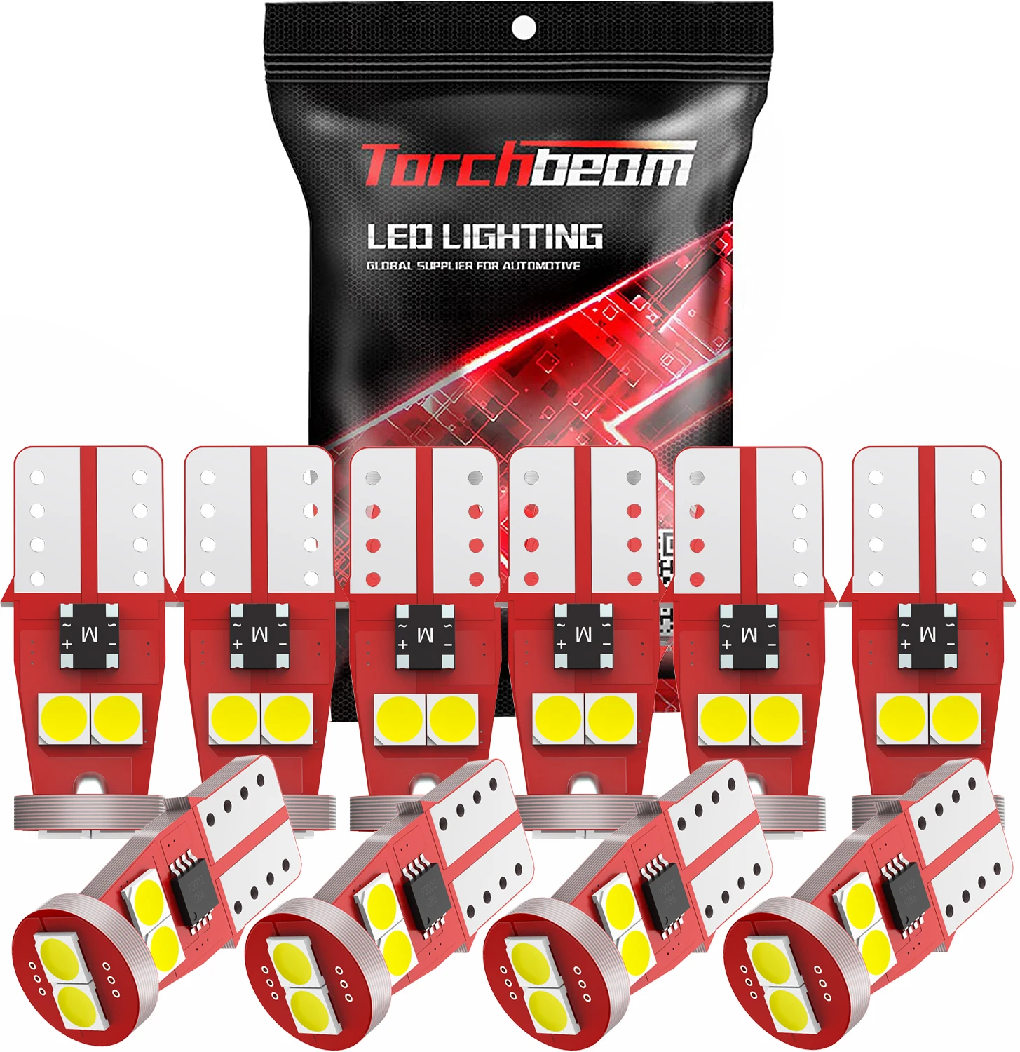 10pcs 194 T10 LED Bulb 6000K White 168 2825 W5W 6-SMD 3030 Chips LED Replacement Bulbs for Car Dash Bulbs License Plate Lights D
10pcs 194 T10 LED Bulb 6000K White 168 2825 W5W 6-SMD 3030 Chips LED Replacement Bulbs for Car Dash Bulbs License Plate Lights D