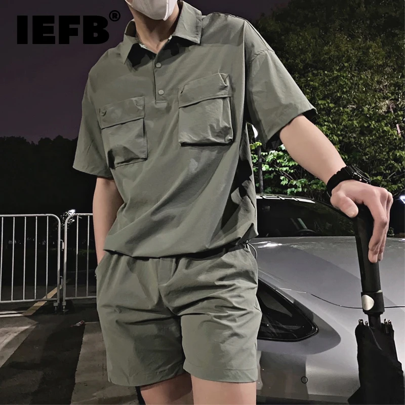 IEFB ZP Control Summer Social Guy Men's Fashion Workwear Flip Collar Two Piece Set Figure
IEFB ZP Control Summer Social Guy Men's Fashion Workwear Flip Collar Two Piece Set Figure