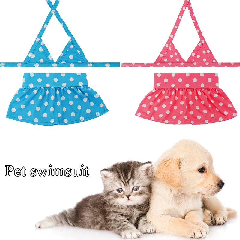 Cute Summer Dog Bikini Swimsuit Doggie Sundress Cat Puppy Beach Dress Pet Clothes for Small Dogs Cats Dog Clothes Summer
Cute Summer Dog Bikini Swimsuit Doggie Sundress Cat Puppy Beach Dress Pet Clothes for Small Dogs Cats Dog Clothes Summer