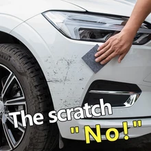 Nano Cloth for Car Scratch Repair Nano Sparkle Cloth Paint Scratch Remover Cleaning Wipe Stain Water Spots Remover 2 Wipes/Pack