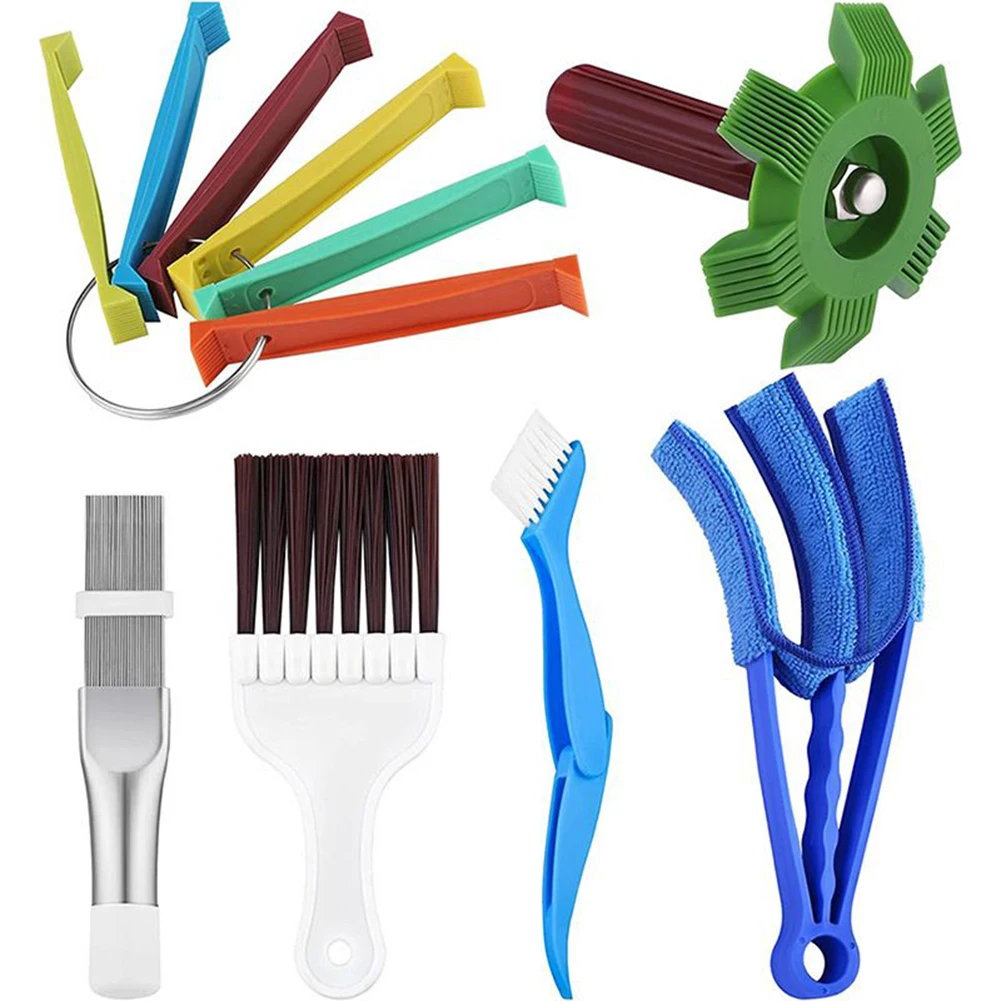 

1Set Air Conditioner Repair Clean Tool Set Air Conditioner Fin Cleaner Set Fin Comb Condenser Air Conditioners System Repair