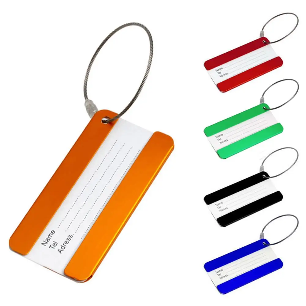Selling 2022 Aluminium Luggage Tags Suitcase Label Name Address ID Bag Baggage Tag Travel Etiqueta De Equipaje De Aluminio
Selling 2022 Aluminium Luggage Tags Suitcase Label Name Address ID Bag Baggage Tag Travel Etiqueta De Equipaje De Aluminio