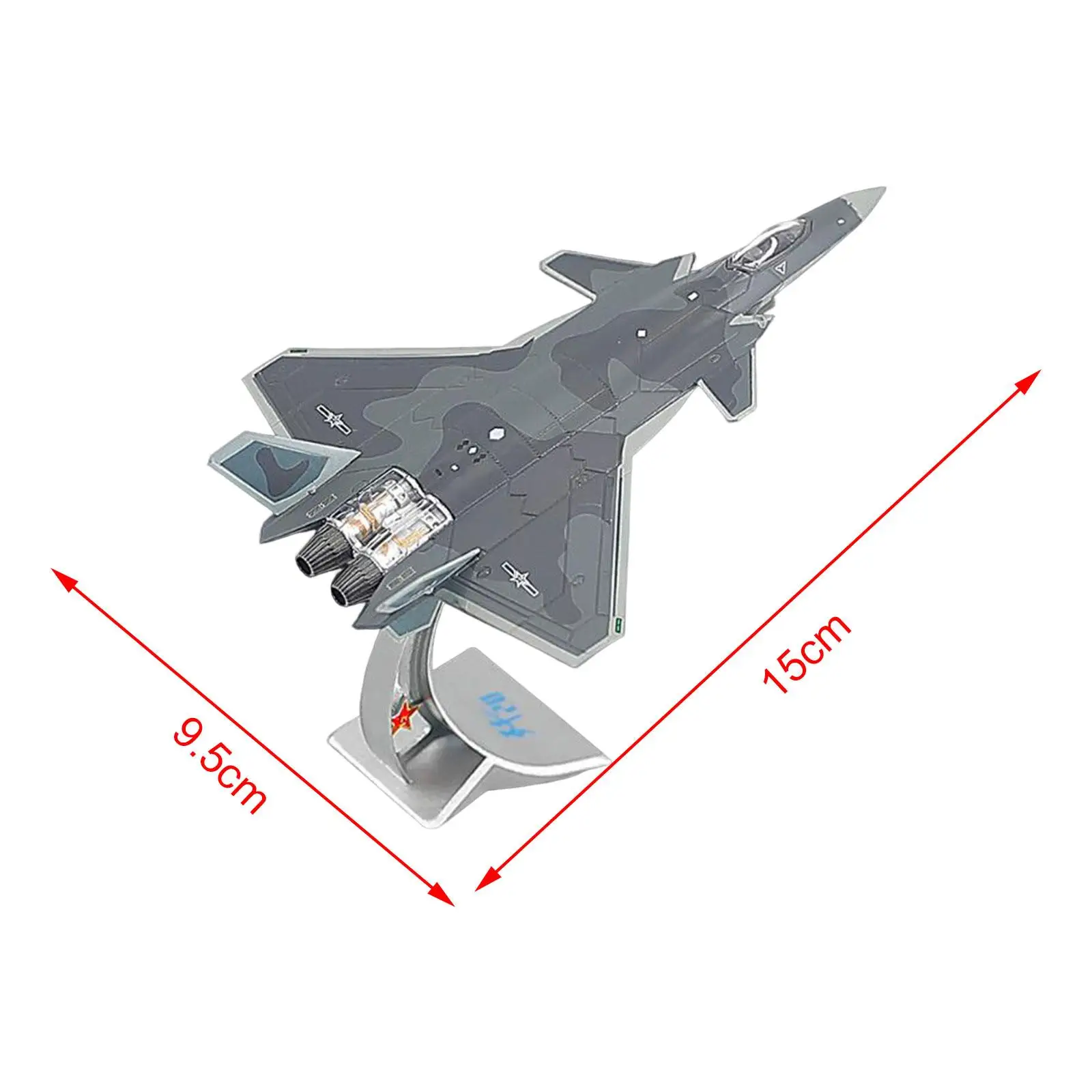 1:144 J20 Diecast Fighter Model with Display Base Oornament Kids Adults Toy Simulation Retro Plane Model for Cafe Bar Bedroom
1:144 J20 Diecast Fighter Model with Display Base Oornament Kids Adults Toy Simulation Retro Plane Model for Cafe Bar Bedroom