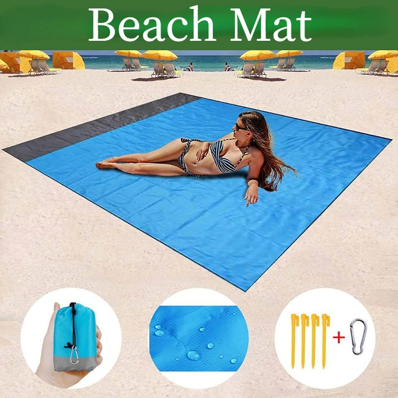 200x210cm Picnic Waterproof Beach Mat Sand Free Blanket Camping Outdoor Picknick Tent Folding Cover Bedding Outdoor Picnic Mat
200x210cm Picnic Waterproof Beach Mat Sand Free Blanket Camping Outdoor Picknick Tent Folding Cover Bedding Outdoor Picnic Mat