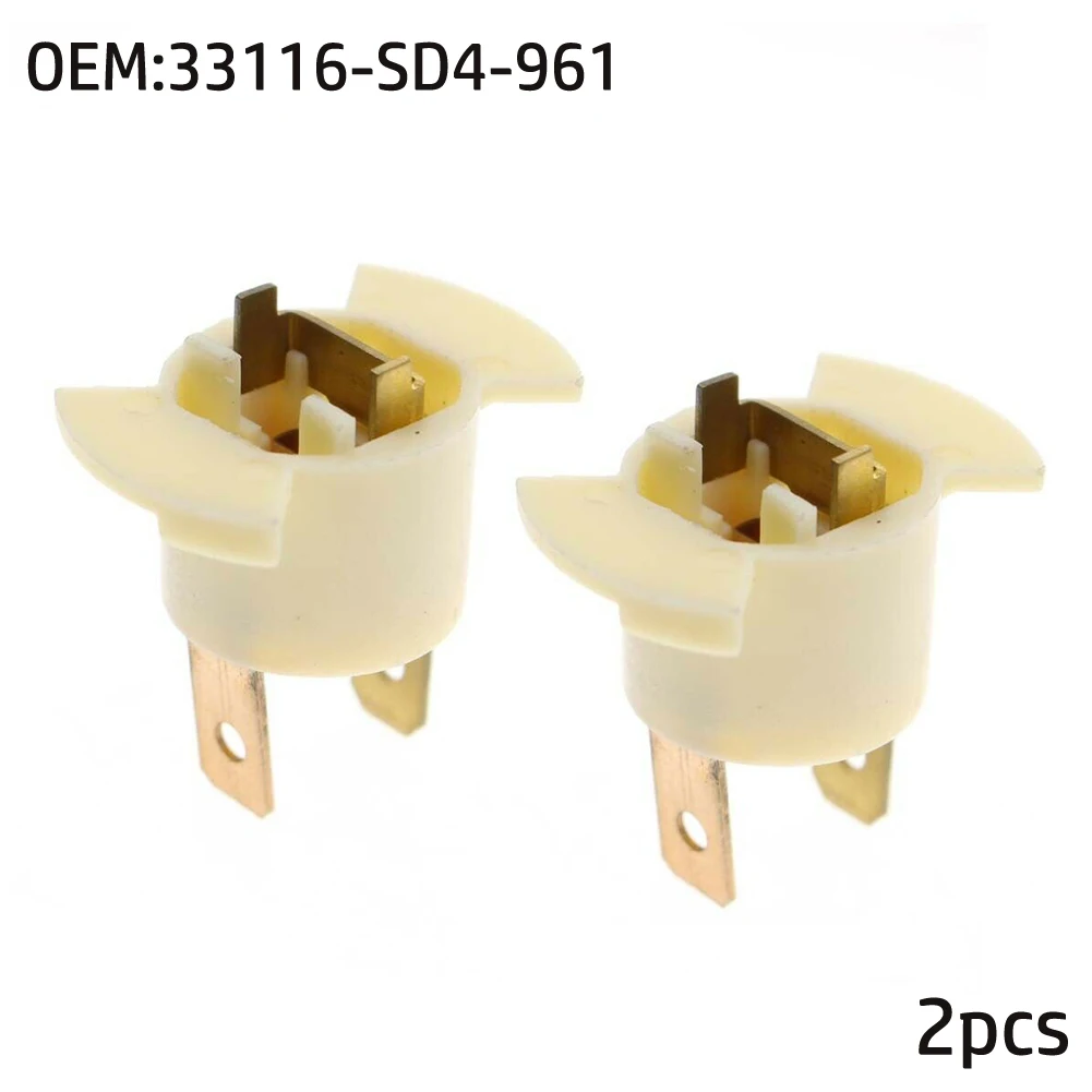 General H1 Halogen Headlight Bulb Socket Holder Plastic & Copper 3.6 X 3.5cm 33116-SD4-961 For Honda For CR-V Prelude For Acura
General H1 Halogen Headlight Bulb Socket Holder Plastic & Copper 3.6 X 3.5cm 33116-SD4-961 For Honda For CR-V Prelude For Acura