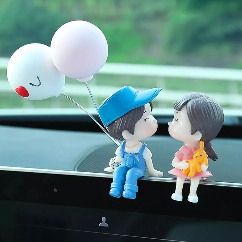 Car Decoration Cute Cartoon Couples Action Figure Figurines Balloon Ornament Auto Interior Dashboard Accessories for Girls Gifts
Car Decoration Cute Cartoon Couples Action Figure Figurines Balloon Ornament Auto Interior Dashboard Accessories for Girls Gifts