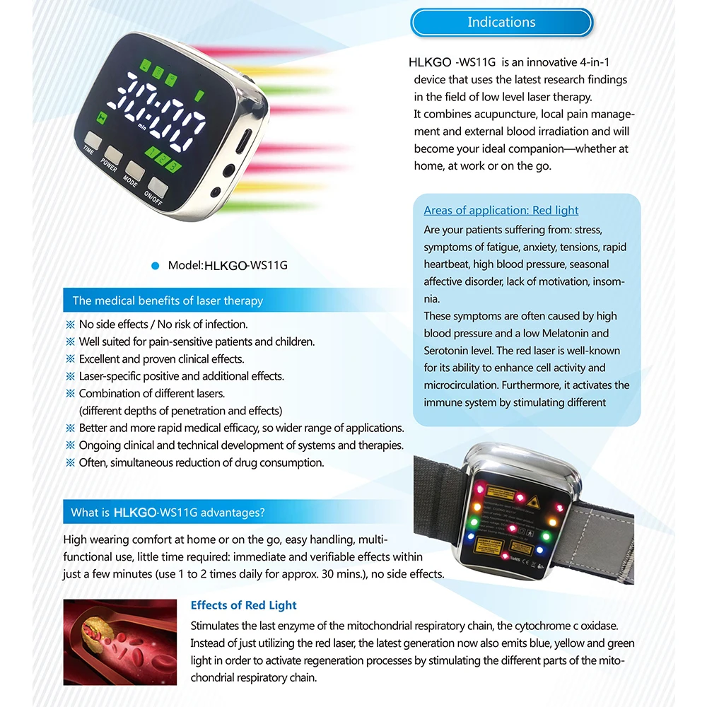 Cold Laser Therapy Watch For Hypertension, Rhinitis And Improve Blood Circulatio
Cold Laser Therapy Watch For Hypertension, Rhinitis And Improve Blood Circulatio