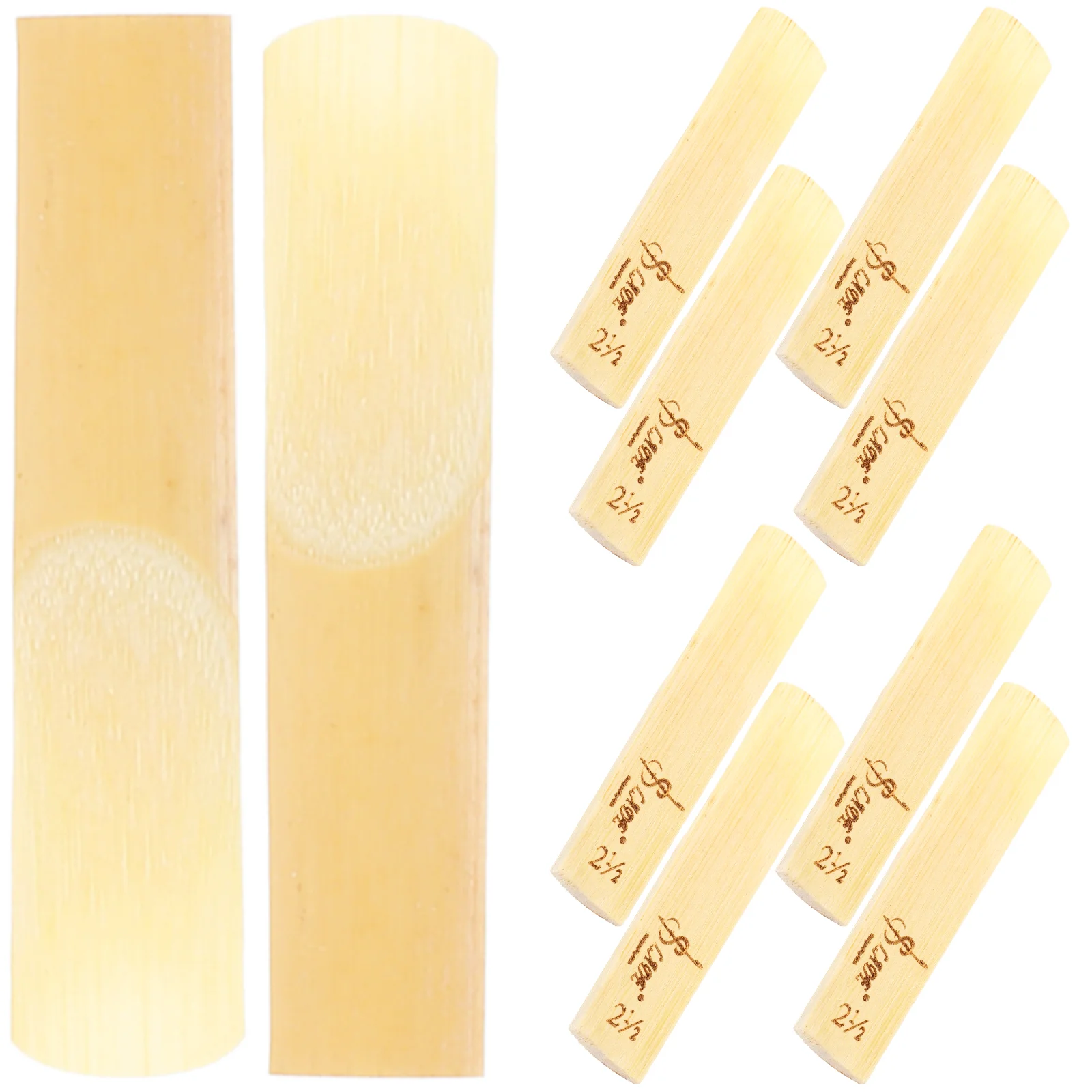 10 Pcs Saxophone Reeds Clarinet Professional Traditional Accessories Replaceable
10 Pcs Saxophone Reeds Clarinet Professional Traditional Accessories Replaceable