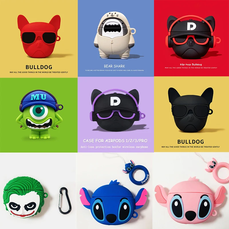 Cartoon Superhero Spider-Man Silicone Bluetooth Headset Protective Cases Airpods 1/2/3Pro Earphone Case Kuromi Earphone Cover
Cartoon Superhero Spider-Man Silicone Bluetooth Headset Protective Cases Airpods 1/2/3Pro Earphone Case Kuromi Earphone Cover