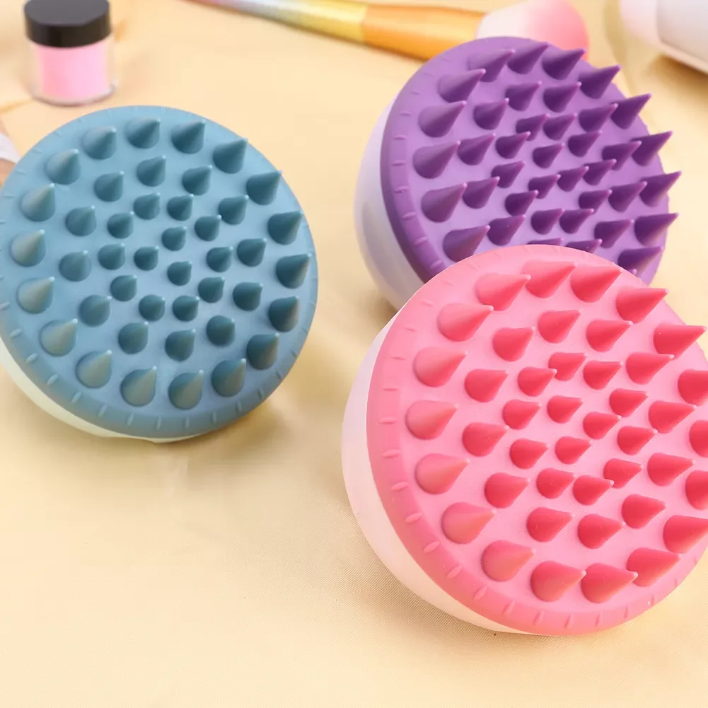 Silicone Shampoo Brush Handheld Round Soft Scalp Massage Brush Bath Massage Brush Hair Shower Brush Comb Hair Care
Silicone Shampoo Brush Handheld Round Soft Scalp Massage Brush Bath Massage Brush Hair Shower Brush Comb Hair Care