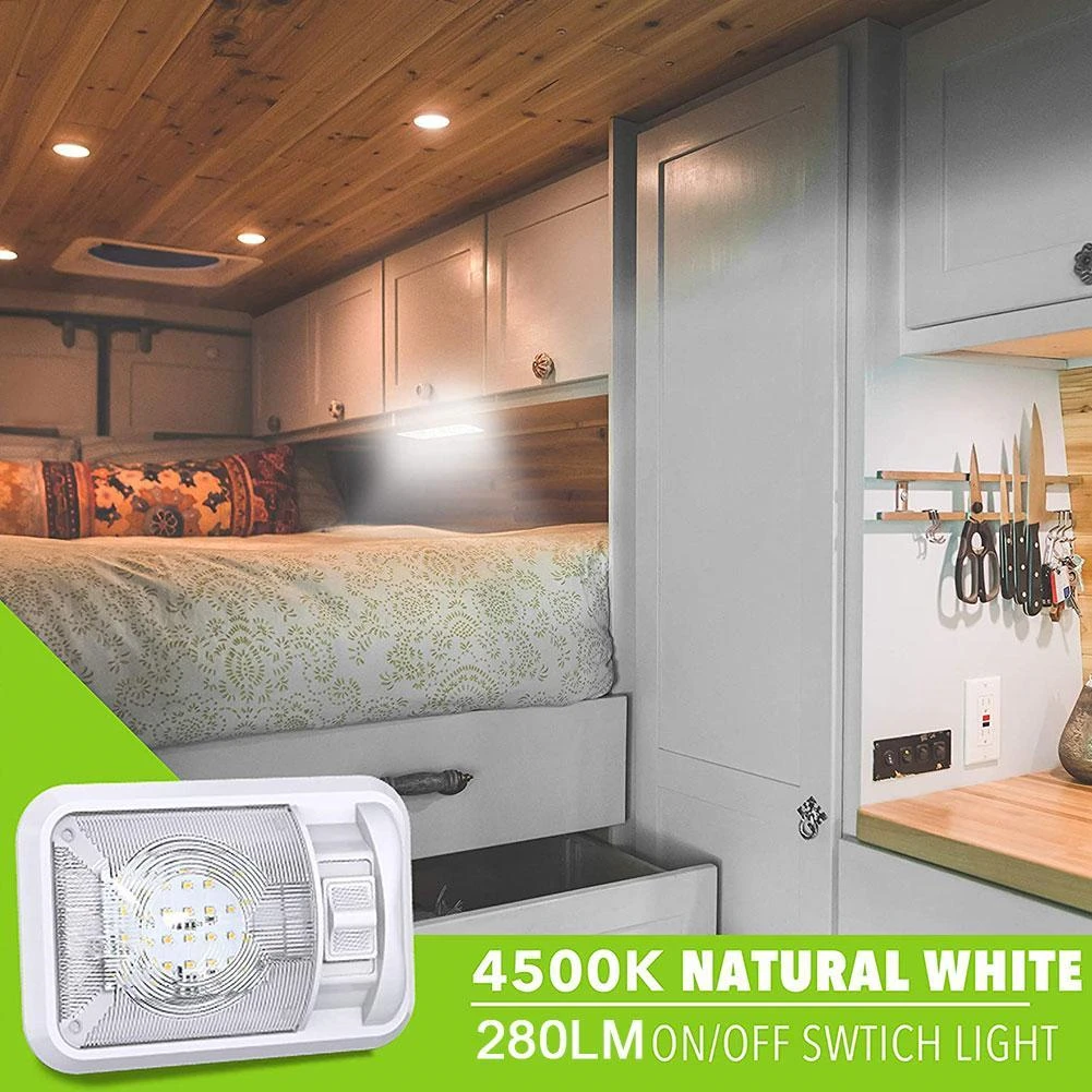 High Quality Ceiling Light LED Bulbs Natural White Reading Light Single Dome Light Trailer Marine 3.5W 6000-6500K
High Quality Ceiling Light LED Bulbs Natural White Reading Light Single Dome Light Trailer Marine 3.5W 6000-6500K
