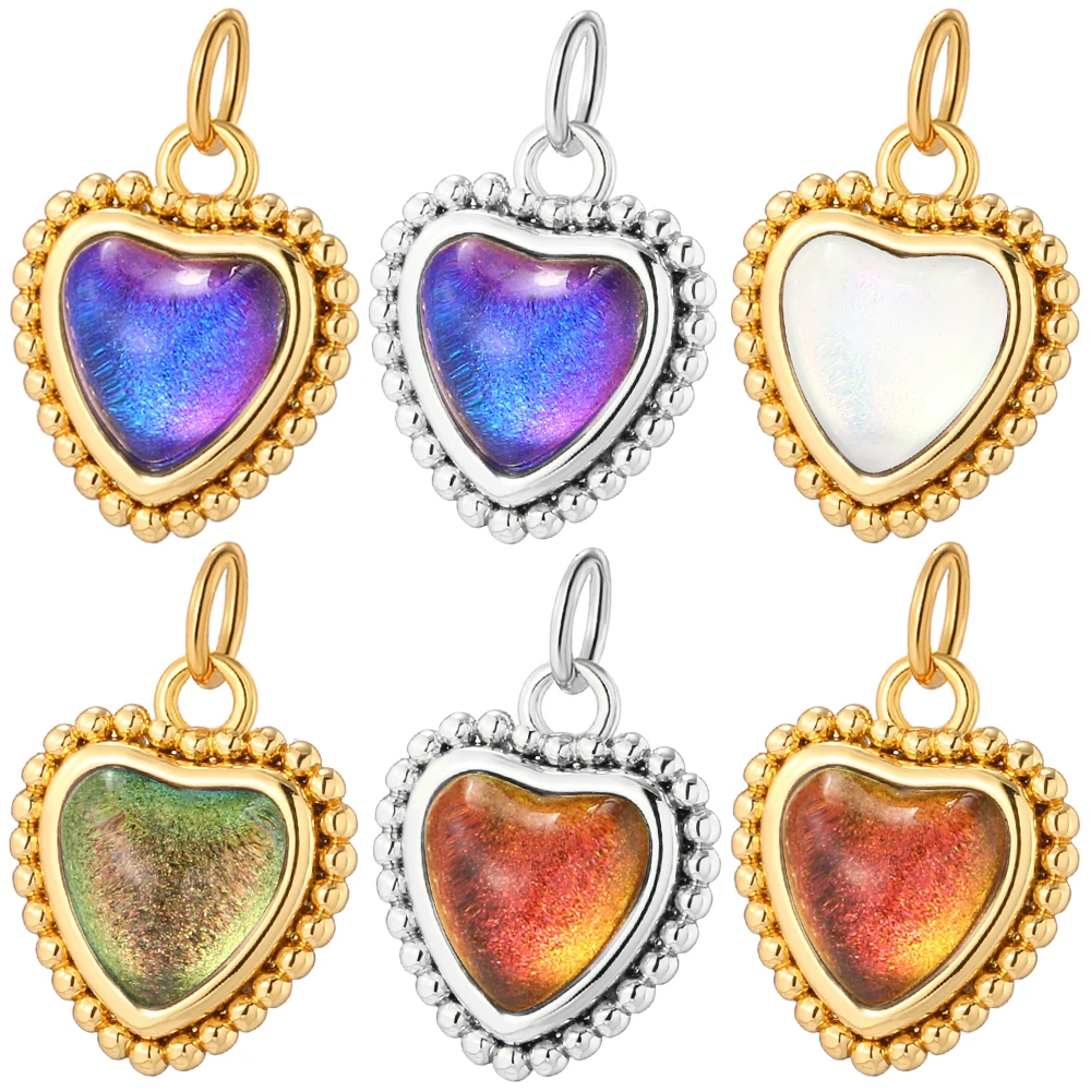 Big Crystal Heart Charms for Jewelry Making Supplies Bulk Gold Color dijes CZ Diy Woman's Earring Necklace Keychain Bracelet
Big Crystal Heart Charms for Jewelry Making Supplies Bulk Gold Color dijes CZ Diy Woman's Earring Necklace Keychain Bracelet