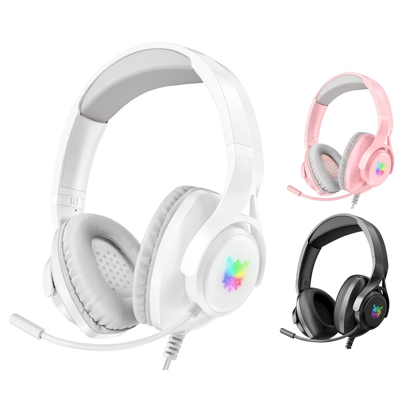 ONIKUMA X16 Wired Headset with Noise Reduction Microphone Surround Sound RGB Light 3.5mm+USB Computer Headset
ONIKUMA X16 Wired Headset with Noise Reduction Microphone Surround Sound RGB Light 3.5mm+USB Computer Headset