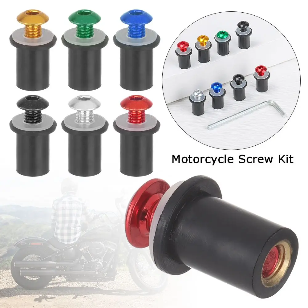10Pcs M5 x 15mm Motorbike Mounting Moto Decor CNC Motorcycle Windscreen Nuts Fastener Screw Kit Windshield Bolt
10Pcs M5 x 15mm Motorbike Mounting Moto Decor CNC Motorcycle Windscreen Nuts Fastener Screw Kit Windshield Bolt