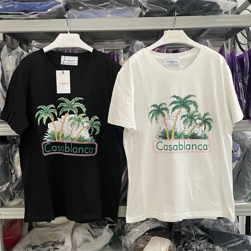 New Casablanca T Shirt Men Women Kanye Oversized T-shirt Men Clothing Top Tees 
New Casablanca T Shirt Men Women Kanye Oversized T-shirt Men Clothing Top Tees