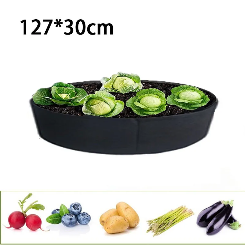100 Gallons Growing Bags Fabric Garden Raised Bed Round Planting Container Grow Bags Fabric Planter Pot For Flowers Nursery Pot
100 Gallons Growing Bags Fabric Garden Raised Bed Round Planting Container Grow Bags Fabric Planter Pot For Flowers Nursery Pot
