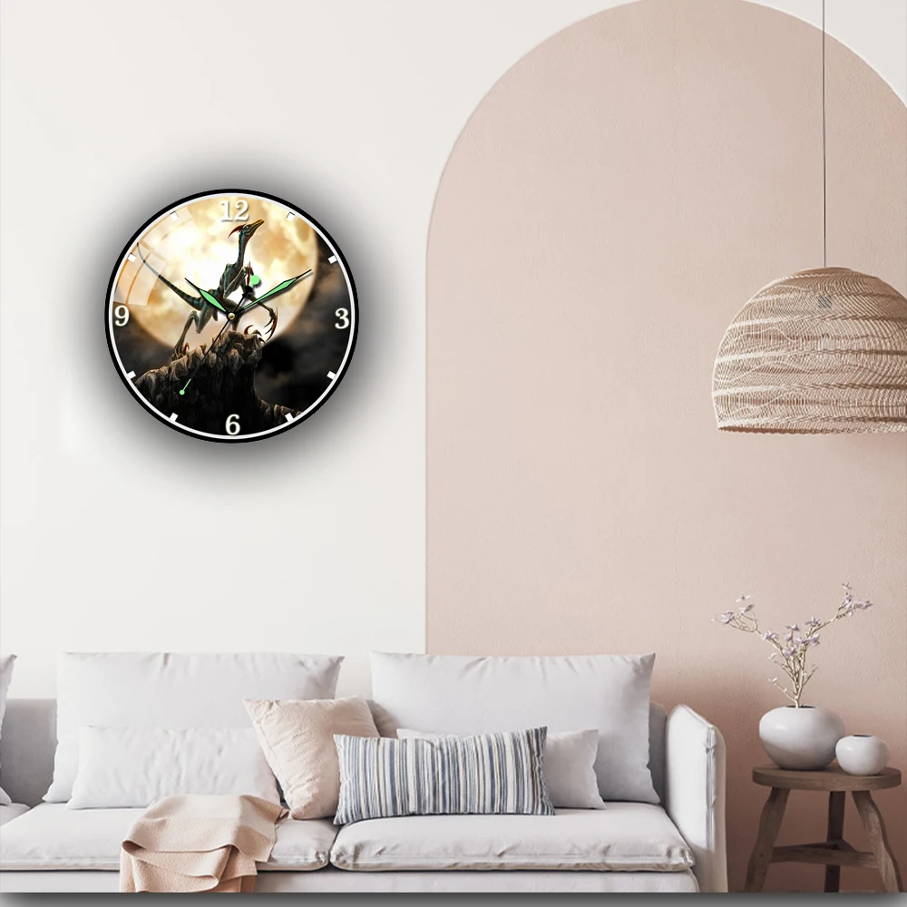 Forest Jurassic Dinosaur 3D Round Wall Clock for Home Decor Living Room Silent Modern Creative Wall Clocks
Forest Jurassic Dinosaur 3D Round Wall Clock for Home Decor Living Room Silent Modern Creative Wall Clocks